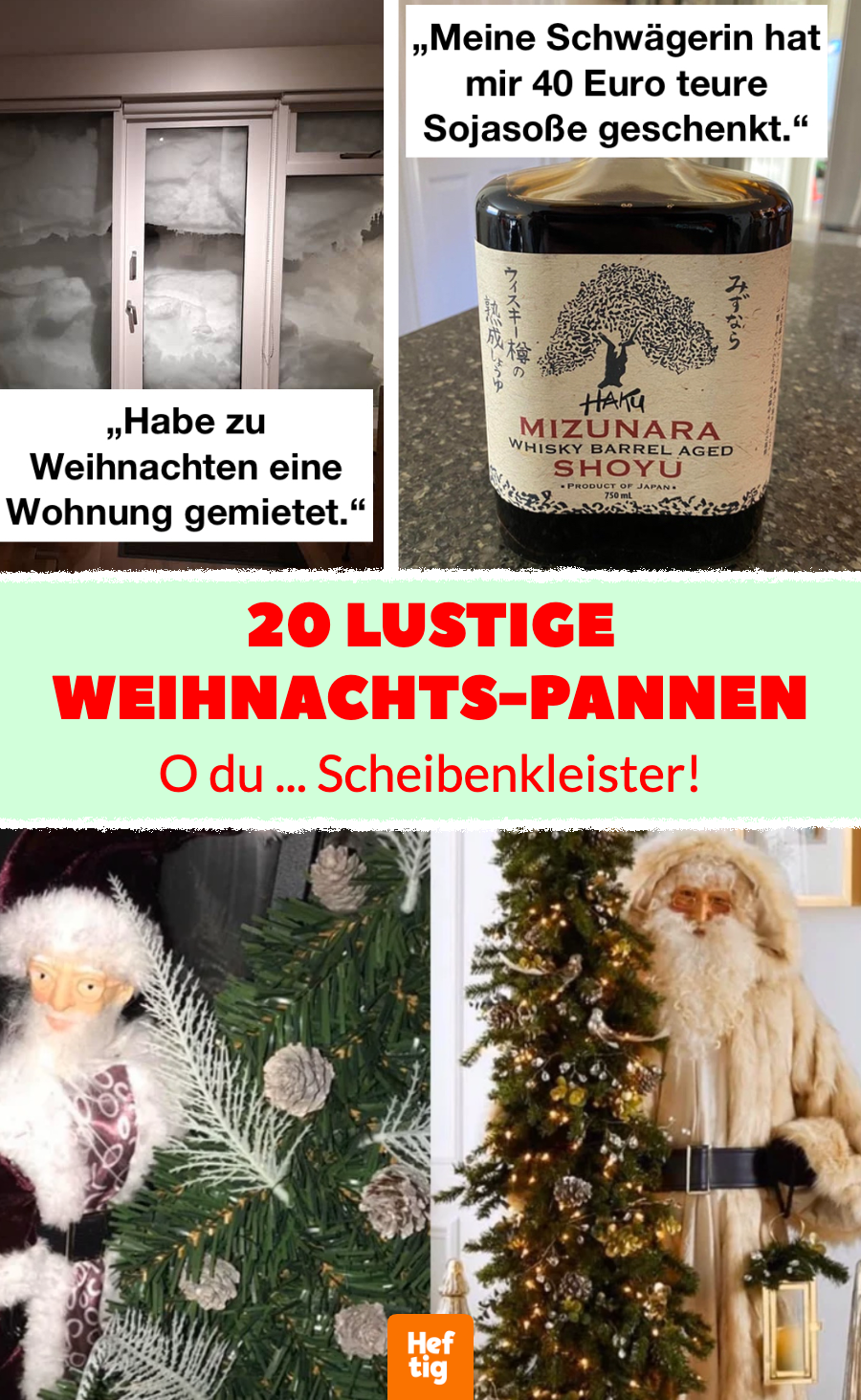 Lustige Bilder: 19 Weihnachts-Fails