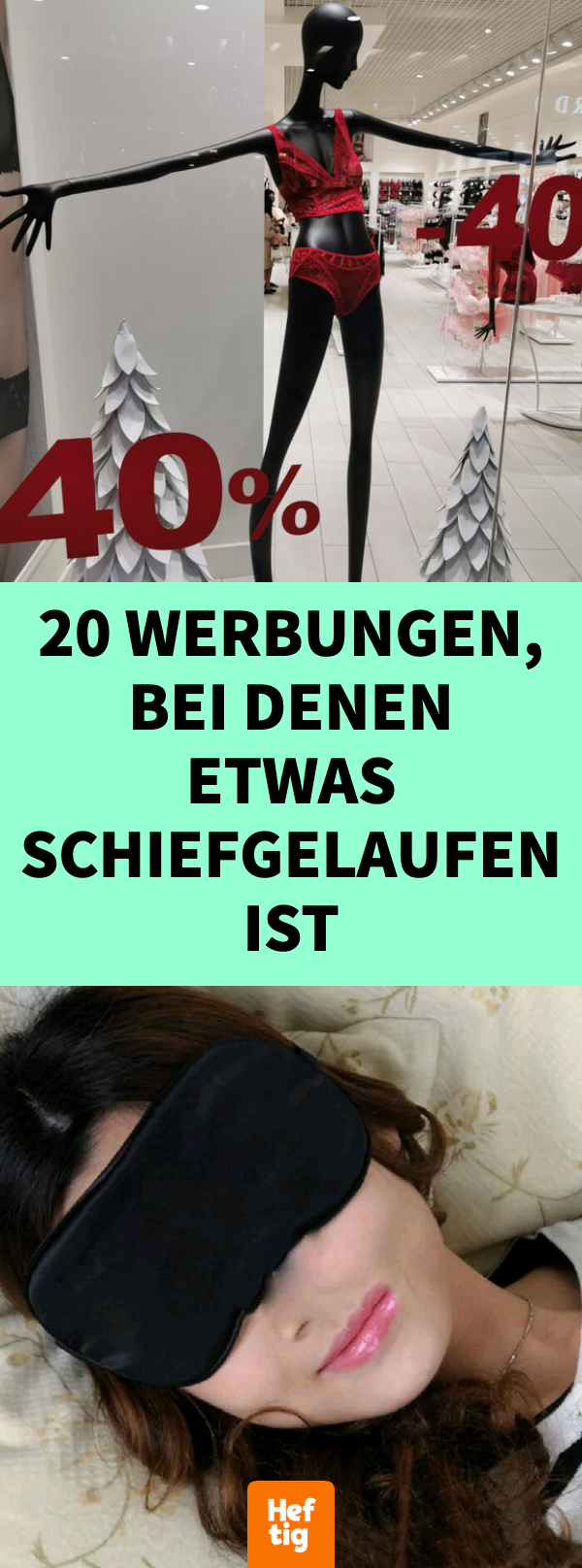 Schlechte Werbung: 20 lustige Bilder von Werbe-Fails