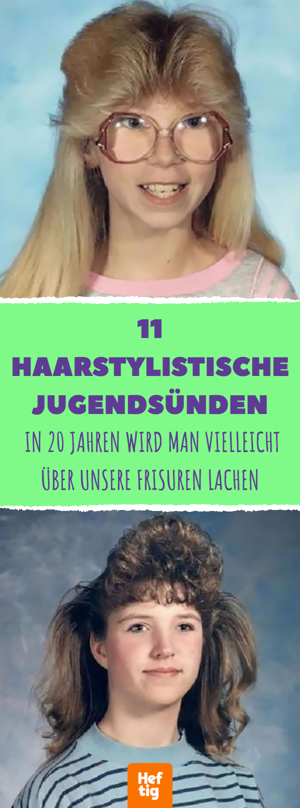 11 haarstylistische Jugendsünden