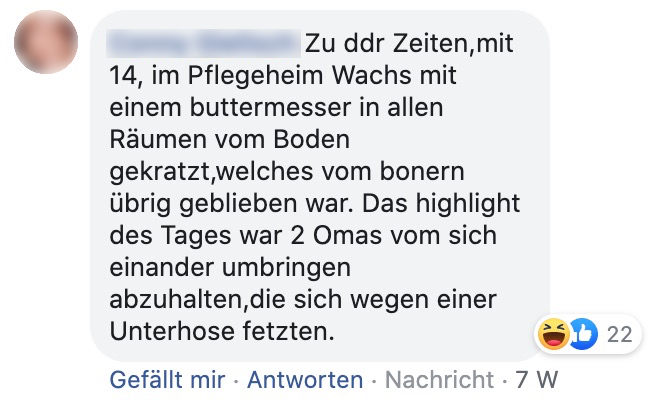 Menschen berichten auf Facebook ueber ihre schlimmsten Jobs