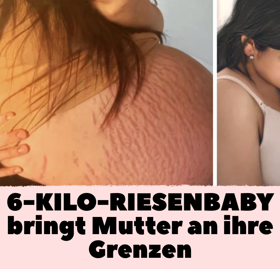 Amber Cumberland bringt 6-Kilo-Riesenbaby zur Welt