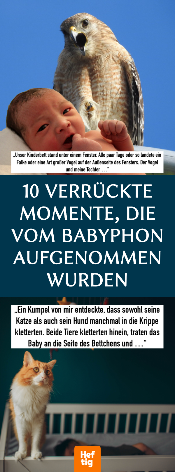 10 vom Babyphon aufgenommene Momente