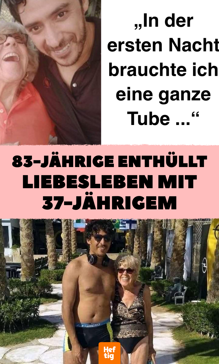 Iris Jones (83) enthüllt Liebesleben mit Mohamed (37)