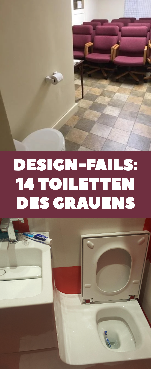 Design-Fails: 14 Klos, die einfach furchtbar sind