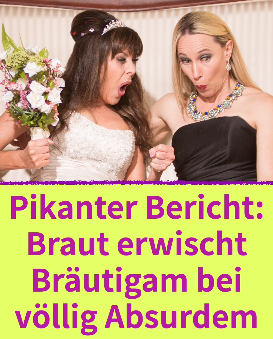 Braut erwischt Bräutigam, als seine Mutter ihn stillt