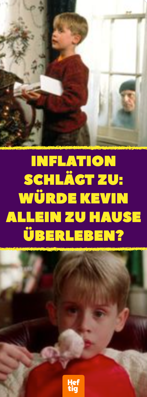 Kevin allein zu Haus: Wie viel ist sein Einkauf heute wert?