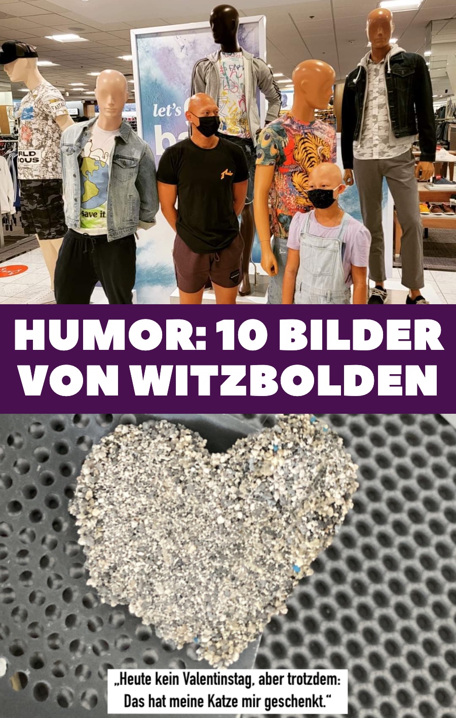 Humor: 10 Bilder von Witzbolden