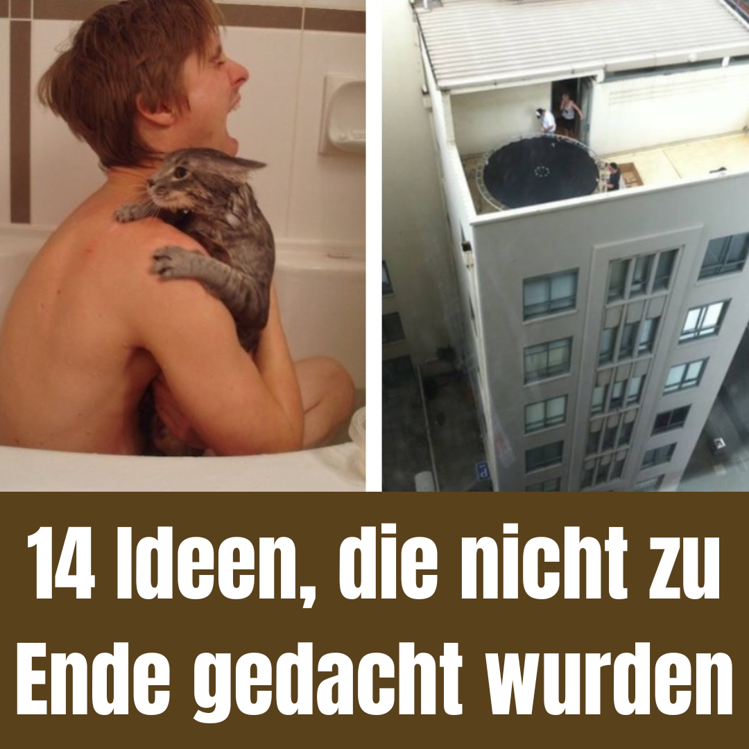 14 Ideen, die nicht zu Ende gedacht wurden