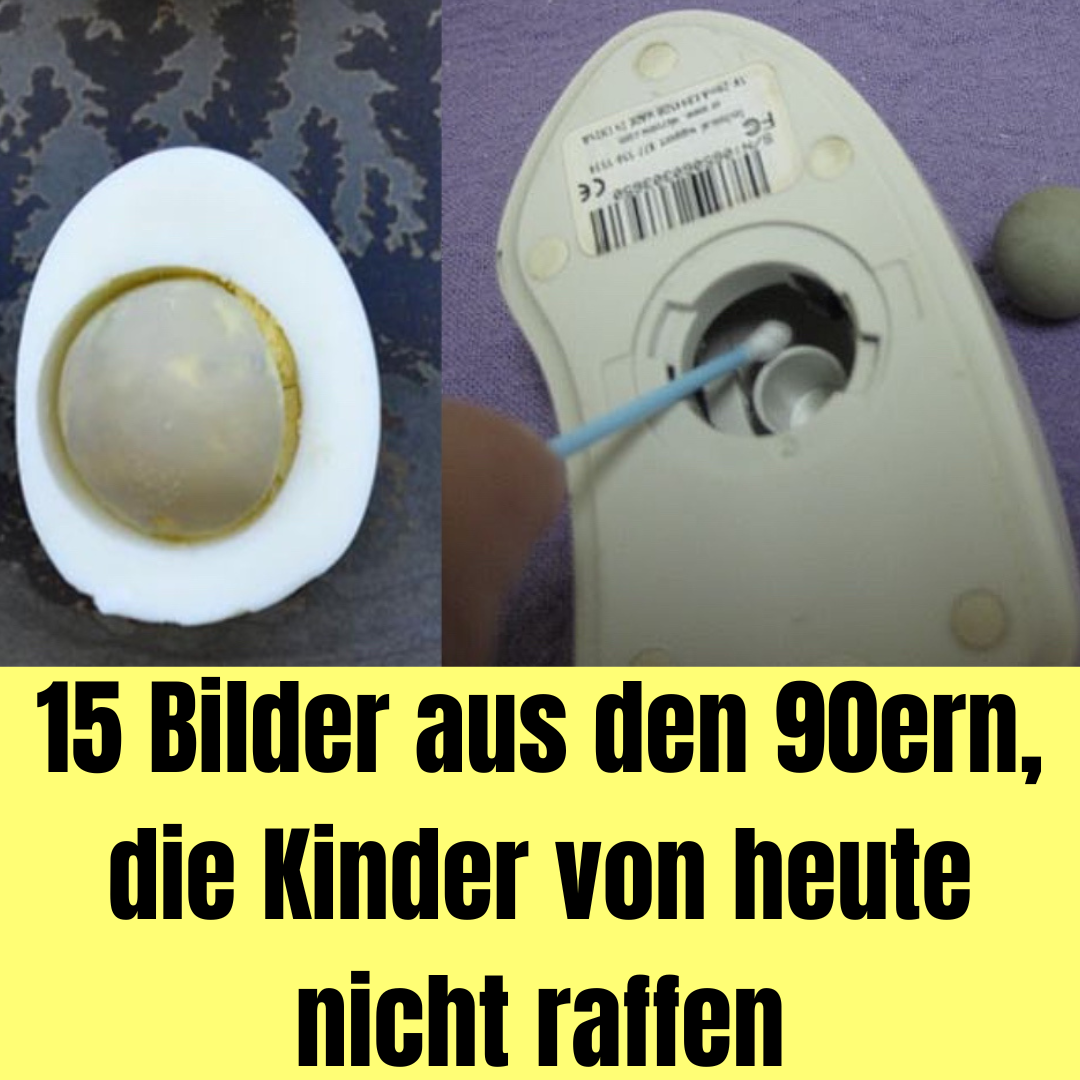 15 Bilder aus den 90ern, die Kinder von heute nicht raffen